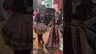 💖Radhakrishna jhanki💖 trending radhakrishna jhanki radharani jagran radhakrishnastatus [upl. by Wilkison928]