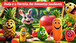 A Floresta dos alimentos saudáveis  história infantil históriasinfantis kids2kids cartoon [upl. by Dill291]