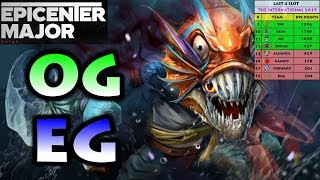 ALCHEMIST SUMAIL VS SLARK ANA  OG VS EG  EPICENTER MAJOR ELIMINATION MAIN EVENT [upl. by Falcone]