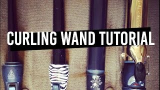 Curling Wand Tutorial for Long Hair [upl. by Solnit]