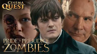 Pride And Prejudice And Zombies  Mr Darcy Finds A Zombie  Cinema Quest [upl. by Fadil905]