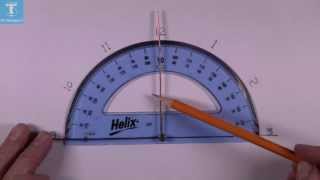 How To Use a Protractor [upl. by Snodgrass]