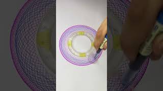 Spirograph ASMR Patterns Hypnotic and Relaxing Designs for Calm art shorts spirograph 2024 [upl. by Hendry707]