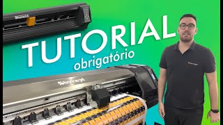 Tutorial Obrigatório para Plotter de Recorte  Corte onda  Matriz  Bannercut Campro Servo [upl. by Dorotea]