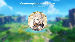 Albedo Theme  Contemplation of Snow  Genshin Impact Concert [upl. by Wachtel]