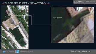 RostovnaDonu Submarine Confirmed Sunk and Russia Builds Fake RostovnaDonu in Satellite Imagery [upl. by Suanne23]