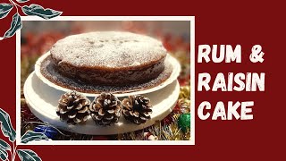 Happy Holidays Couple QampA  Get To Know Us  Baking Easy Rum And Raisin Cake [upl. by Stig297]