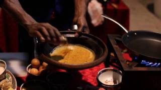 Chef Marcus Samuelsson in Morocco  Pannbiff with durban curry spice [upl. by Lleneg]