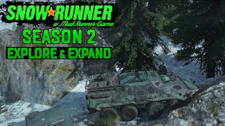 SEASON 2 EXPLORE amp EXPAND  SnowRunner  Part 128  Xbox Series X Gameplay [upl. by Elorac]