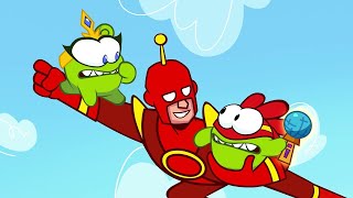 Om Nom Stories 🟢 Super Noms Unite 🟢 Cartoon For Kids Super Toons TV [upl. by Aihsotan338]