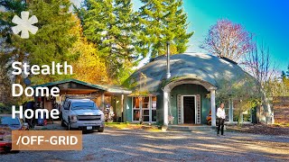 Builds Quonset bunkers for a living Lives in Dome Home in the woods [upl. by Michiko]