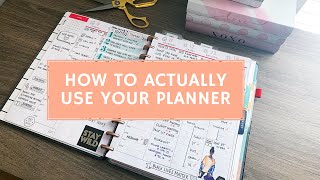 How To Actually Use Your Planner [upl. by Jenelle]