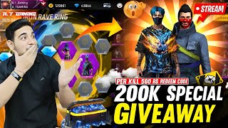 FREE FIRE LIVE NEW RARE BUNDLES GIVEAWAYCUSTOM ROOM TEAMCODE FF GIVEAWAYlokeshgamerlive [upl. by Senecal]