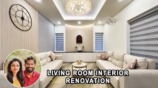 Living room design  Completed residence Interior  Residence renovation [upl. by Mays]