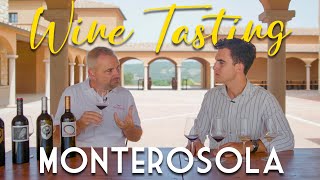 WINE TASTING  MONTEROSOLA WINERY TUSCANY  ROMOLINI [upl. by Coster]