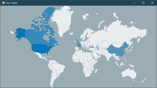 C Tutorial  How to Create Geo Chart GeoHeatMap using Live Charts in C  FoxLearn [upl. by Ohnuj]