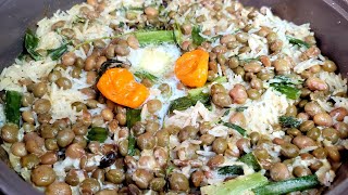 quick amp easy RICE amp PIGEON PEAS GUNGO PEAS  recipe [upl. by Gnouc374]