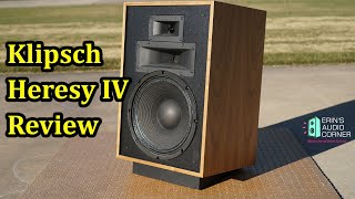 LIVE REVIEW  Why I dont like the Klipsch Heresy IV [upl. by Ewan563]