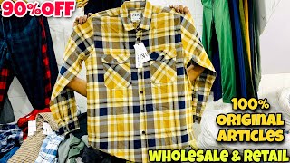 100 Original Store Articles ❣️ Branded Export Surplus Garments 🔥  upto 95 Off All Big Brands 😍 [upl. by Oigile]