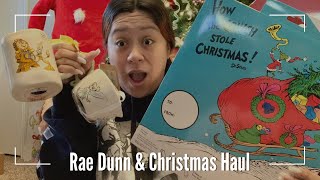 Rae Dunn amp Christmas Haul [upl. by Zacharia]