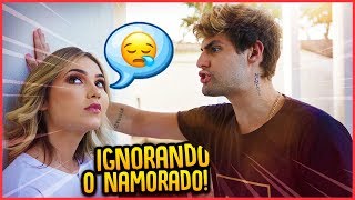 IGNORANDO O NAMORADO POR 24H  TROLLANDO NAMORADO  REZENDE EVIL [upl. by Barn]