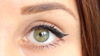 EYELINER RICHTIG AUFTRAGEN  Tutorial zum Lidstrich ziehen [upl. by Selin774]