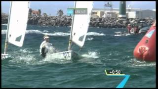 Perth 2011 ISAF Sailing World Cup  Laser Medal Race  181211 [upl. by Elsworth]