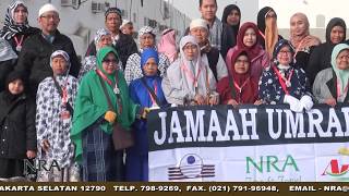 UMROH NRA GROUP BUS 5866 BULAN JANUARI 2018 [upl. by Euqitsym]