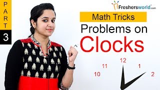 Aptitude Made Easy  Problems on Clocks 3 Basics and Methods Angle between hands Tricks [upl. by Emelin]