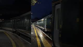 Class 800 departing spooky Saltash [upl. by Josey]