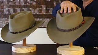 Akubra Snowy River Vs Stockman  Hats By The 100 [upl. by Bary415]