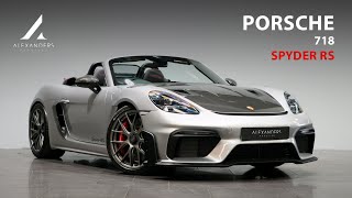 Porsche 718 Spyder RS  Walkaround [upl. by Stultz]