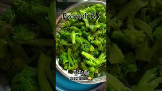 Broccoli 65Broccoli recipe in tamil [upl. by Honan869]