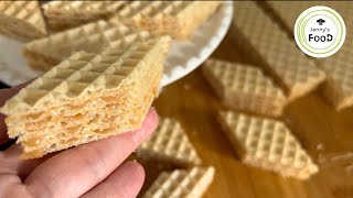 Caramel wafer  Only 3 Ingredients ‼️ [upl. by Icam]