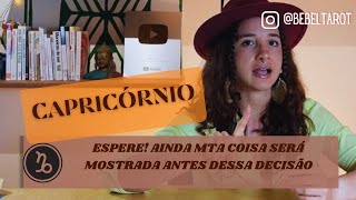 CAPRICÓRNIO♑FINALIZANDO UMA ALIANÇA😱ESPERE MTA COISA SERÁ MOSTRADA ANTES DESSA DECISÃO [upl. by Niels482]