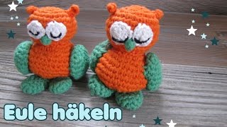 Amigurumi Eule HÃ¤keln Gratisanleitung [upl. by Leseil992]