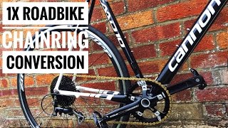 1X Single Chainring Road Bike Conversion [upl. by Wickham504]