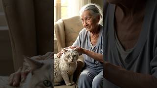 Heartwarming Bond Old Lady amp Her Feline Friend❤️🥹 [upl. by Soloma]