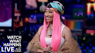 Nicki Minaj Plays Plead the Fifth  WWHL [upl. by Neira]