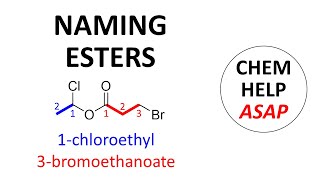 naming esters in organic chemistry [upl. by Shae290]