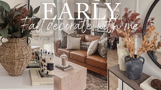 FALL DECORATE WITH ME 2024  FALL DECORATING IDEAS 2024  EARLY FALL DECOR IDEAS 2024 [upl. by Tannen110]