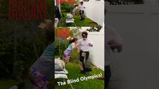 The Blind Olympics 2024 Track amp Field blind comedy challenge [upl. by Rexford437]