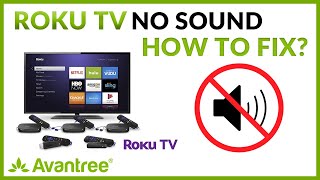 Roku TV No Sound  How to Fix [upl. by Ayk]