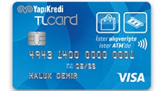 Yapı Kredi TLcard Şifre Alma [upl. by Suiramed]