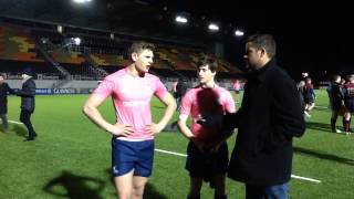 ISRFC Lambs v Saracens Academy  Post Match Interview [upl. by Hailey914]