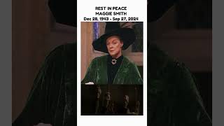 Minerva Mcgonagall rest in peace 🕊️😭  maggi smith [upl. by Cherlyn349]