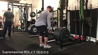 Supramaximal Triphasic Training  SquatRDL [upl. by Ailyt527]