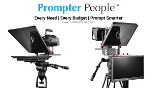 Prompter People  US Leading Teleprompter Manufacturer [upl. by Fairbanks]