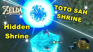 Toto Sah Shrine Breath of The Wild Toto Sah Apparatus Shrine [upl. by Antonetta]