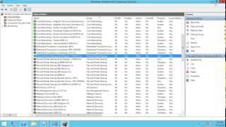 Modify the default Firewall rules to allow ICMP ping trafic on Windows Server 2012 R2 [upl. by Allehcim]